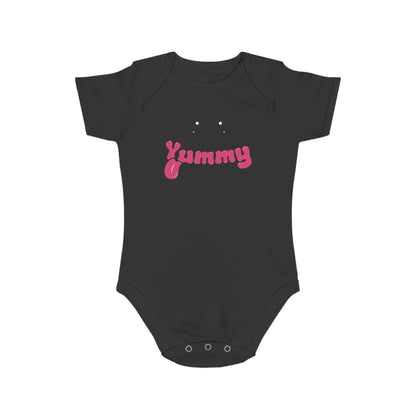 yummy mood design baby bodysuit