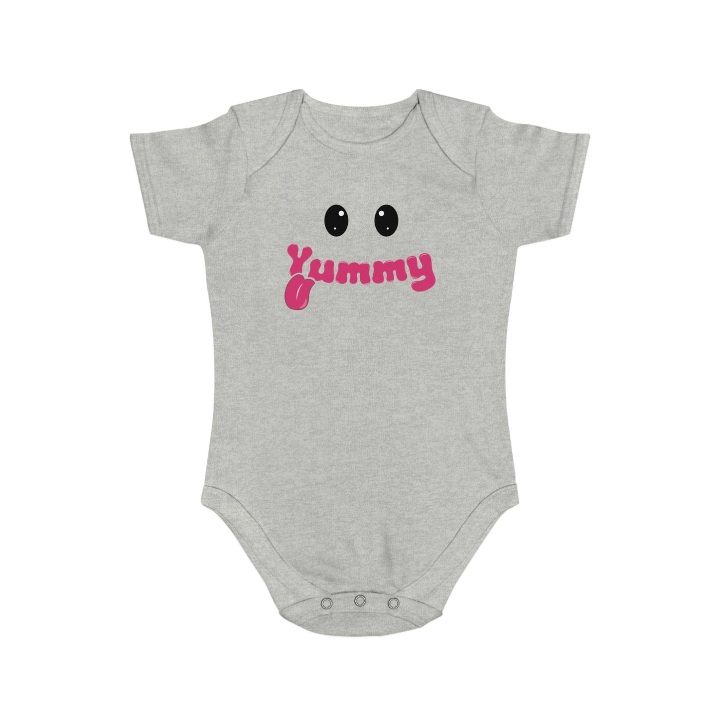 yummy mood design baby bodysuit