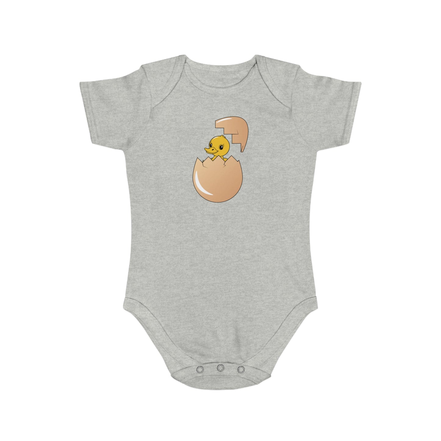 Just Hatched design baby bodysuit