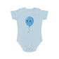 Playful Blue Balloon Baby Bodysuit