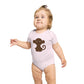 Cheeky Monkey design baby bodysuit