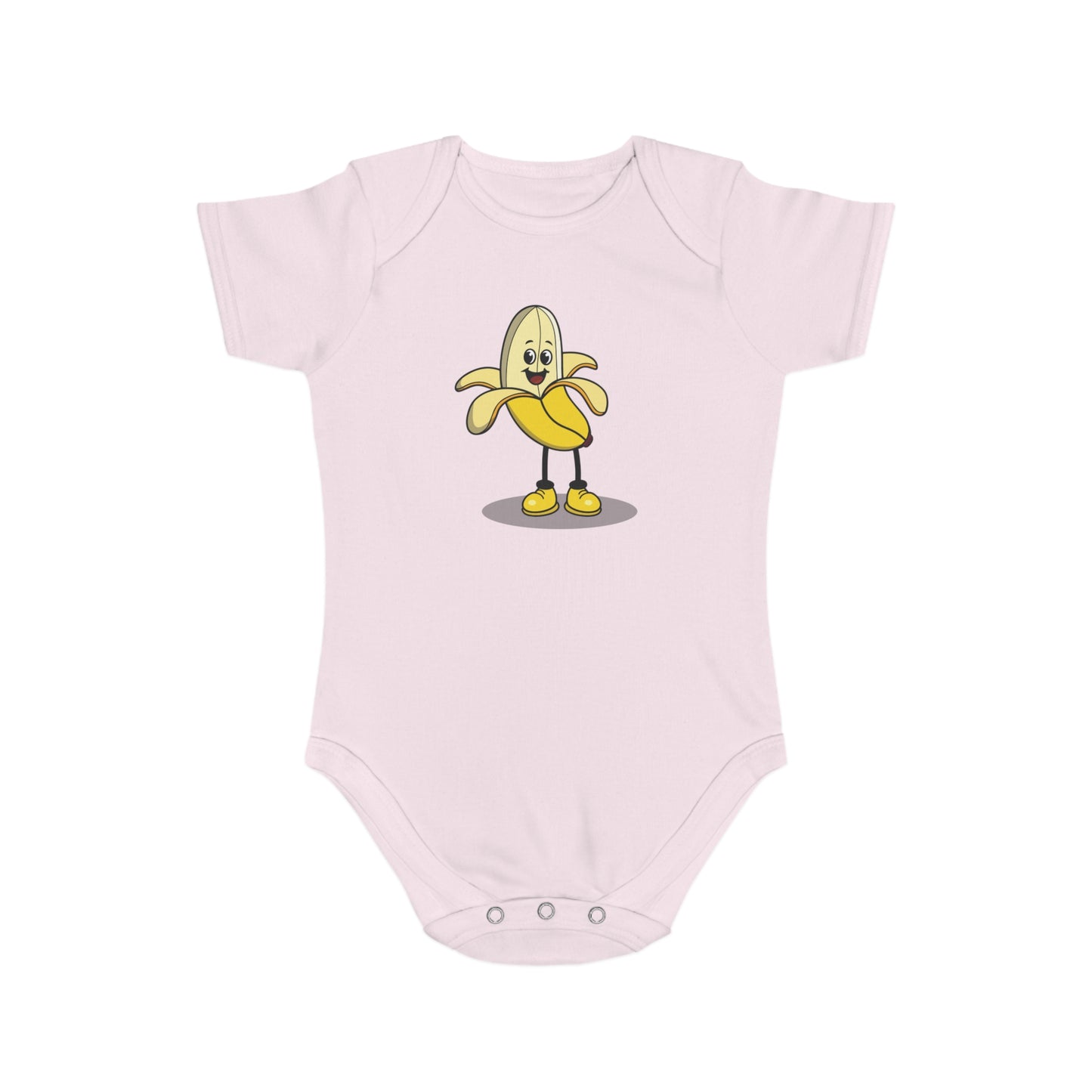 Smiley Banana design baby  bodysuit