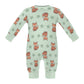 Cute Fox Print Long Sleeve Baby Romper | 180gsm