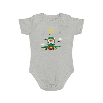 Pilot Vibes design baby bodysuit