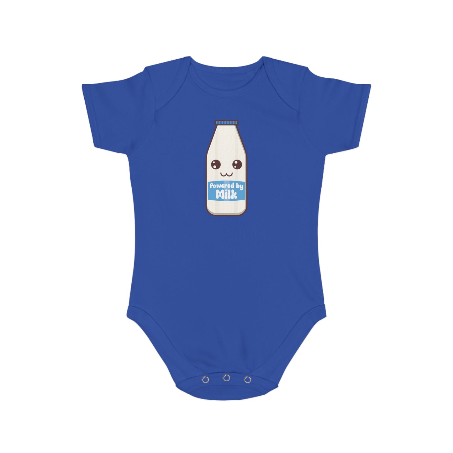 Kawaii Milk Power design baby bodysuit