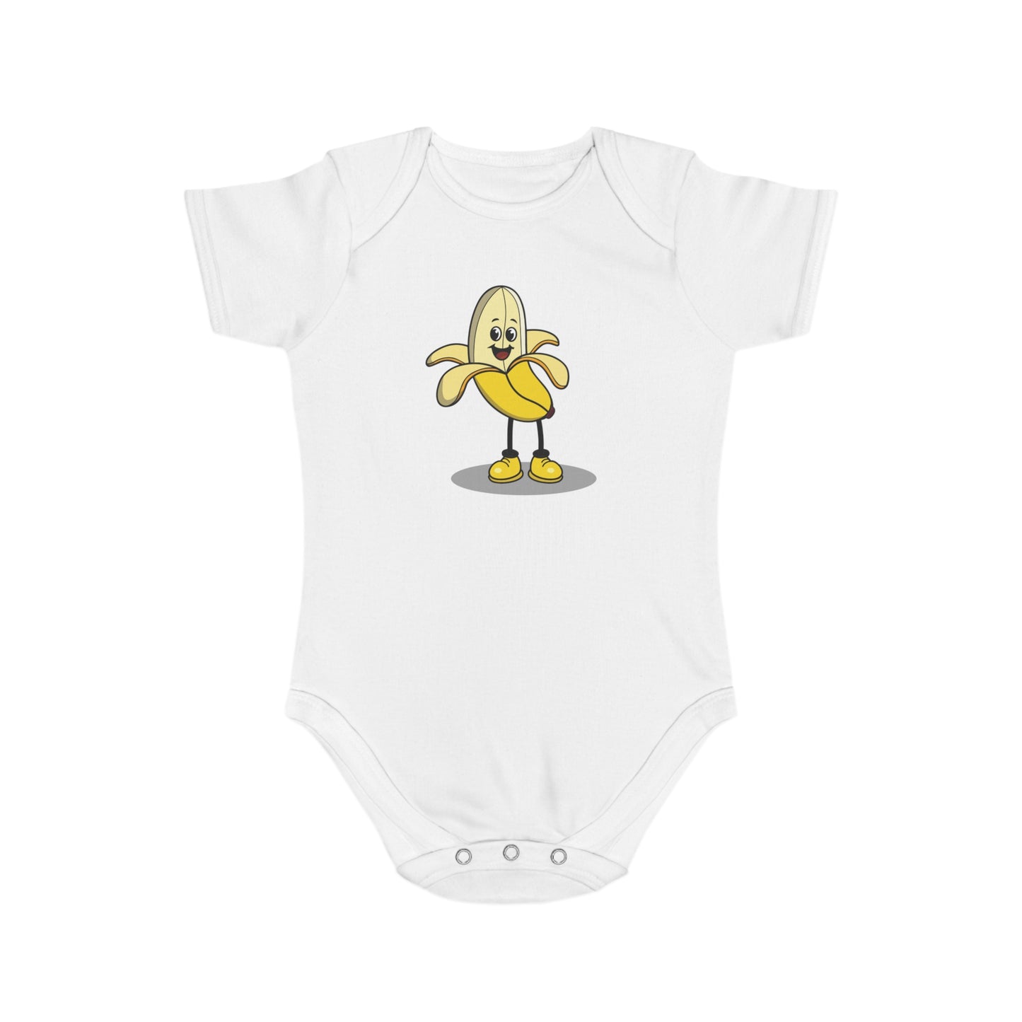Smiley Banana design baby  bodysuit