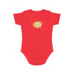 cute popcorn design baby bodysuit