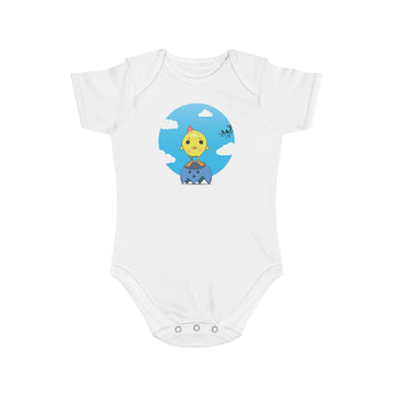 Sunny Chick design baby  bodysuit