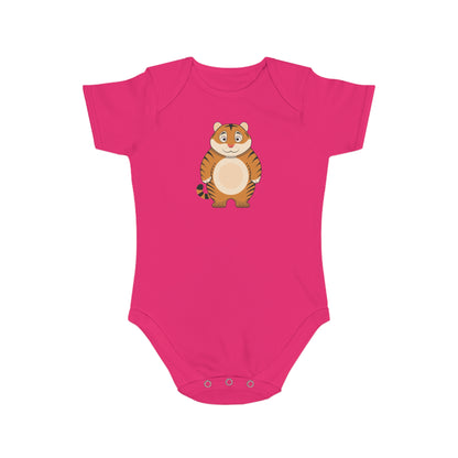 Happy Tiger design baby bodysuit