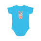 Cute Bunny Love design baby bodysuit