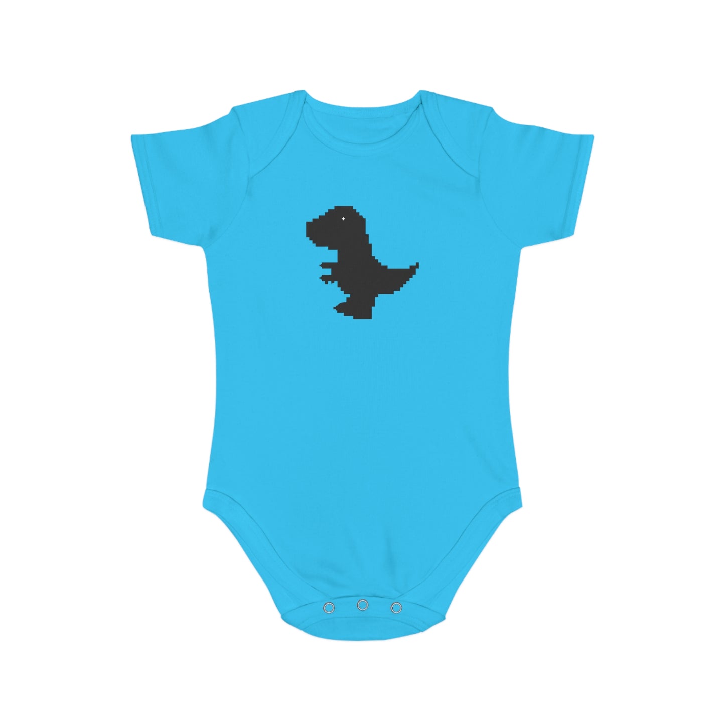Pixel Dino design baby  bodysuit