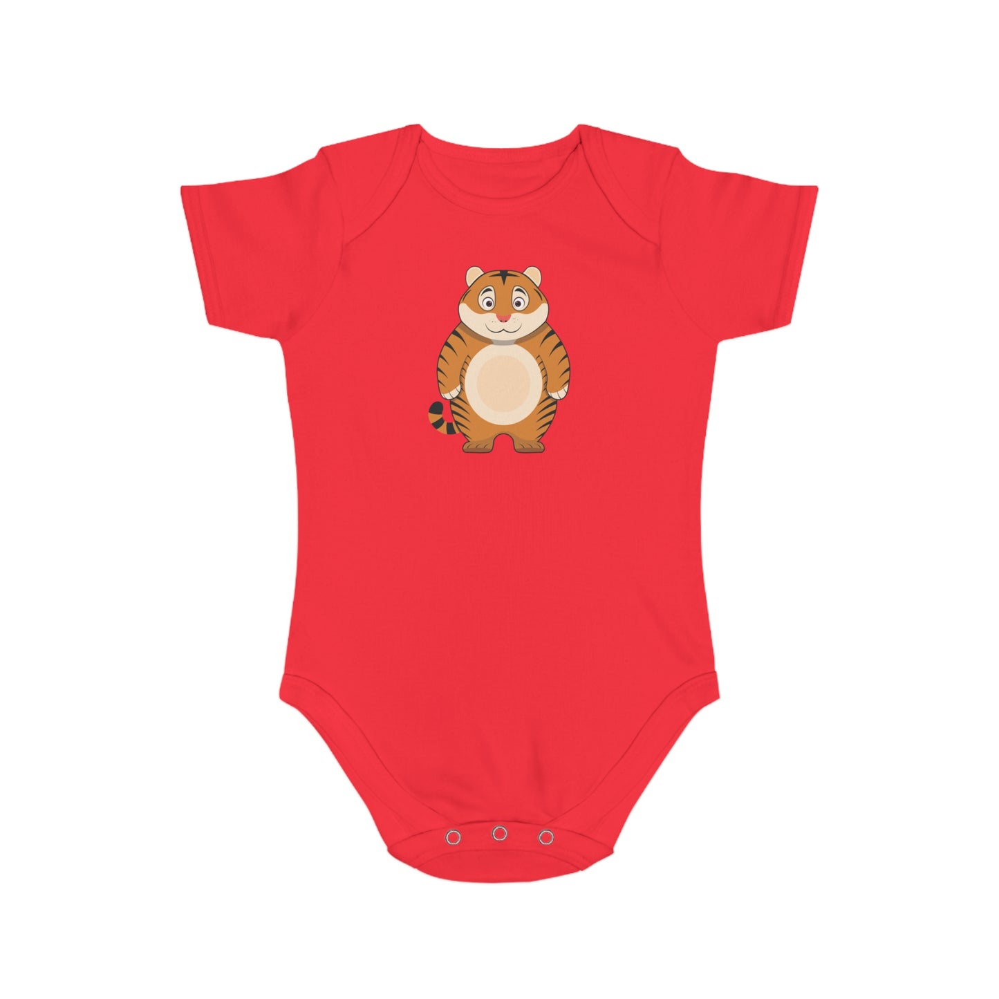 Happy Tiger design baby bodysuit