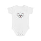 Cute Panda Short Sleeve Baby Bodysuit