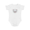Cute Panda Short Sleeve Baby Bodysuit