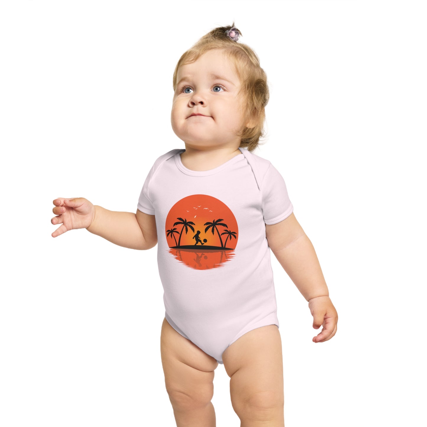 Sunset Play Vibes design baby  bodysuit