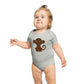 Cheeky Monkey design baby bodysuit