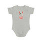 Cute Bunny Love design baby bodysuit