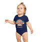 Be Happy Bear design baby bodysuit