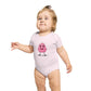 Pink Monster design baby  bodysuit