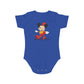 Cheerful Mouse design baby bodysuit