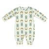Cute Baby Bunny & Moon Long Sleeve Romper
