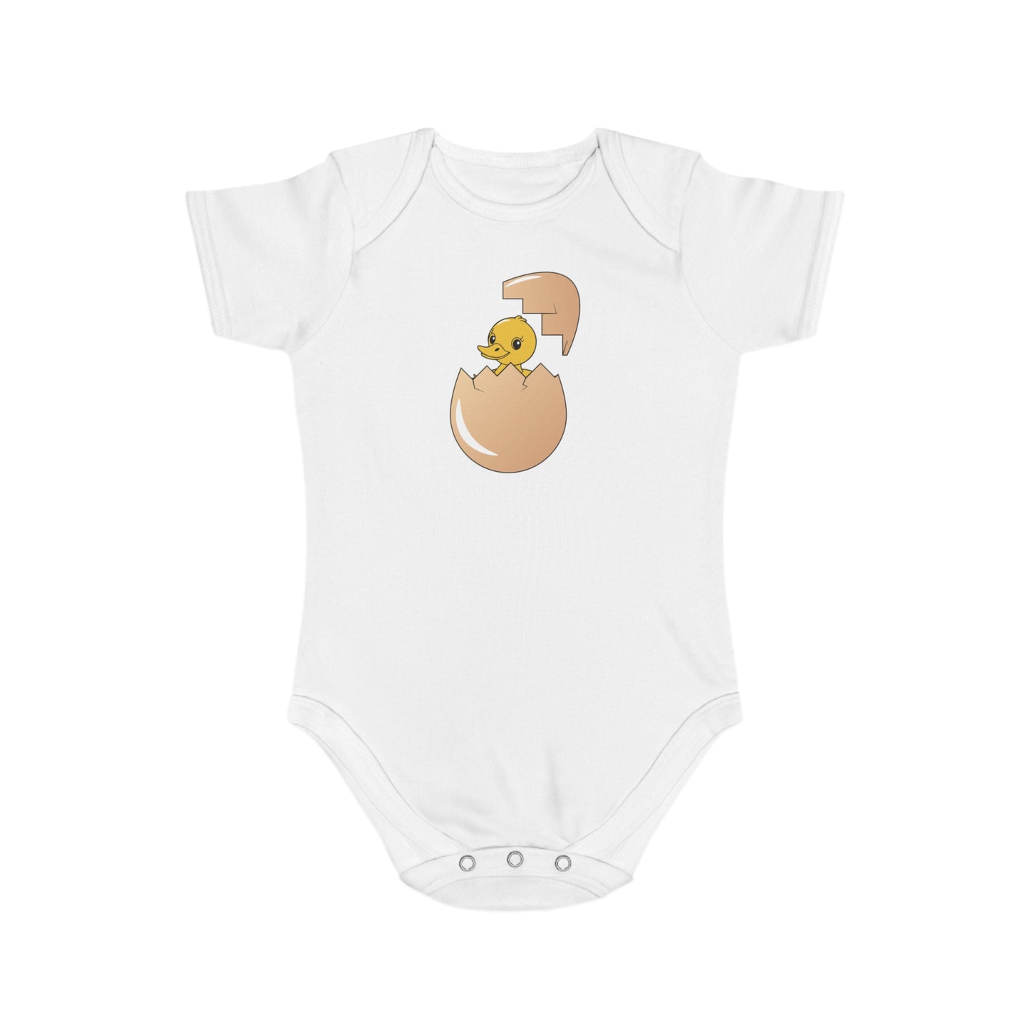 Just Hatched design baby bodysuit
