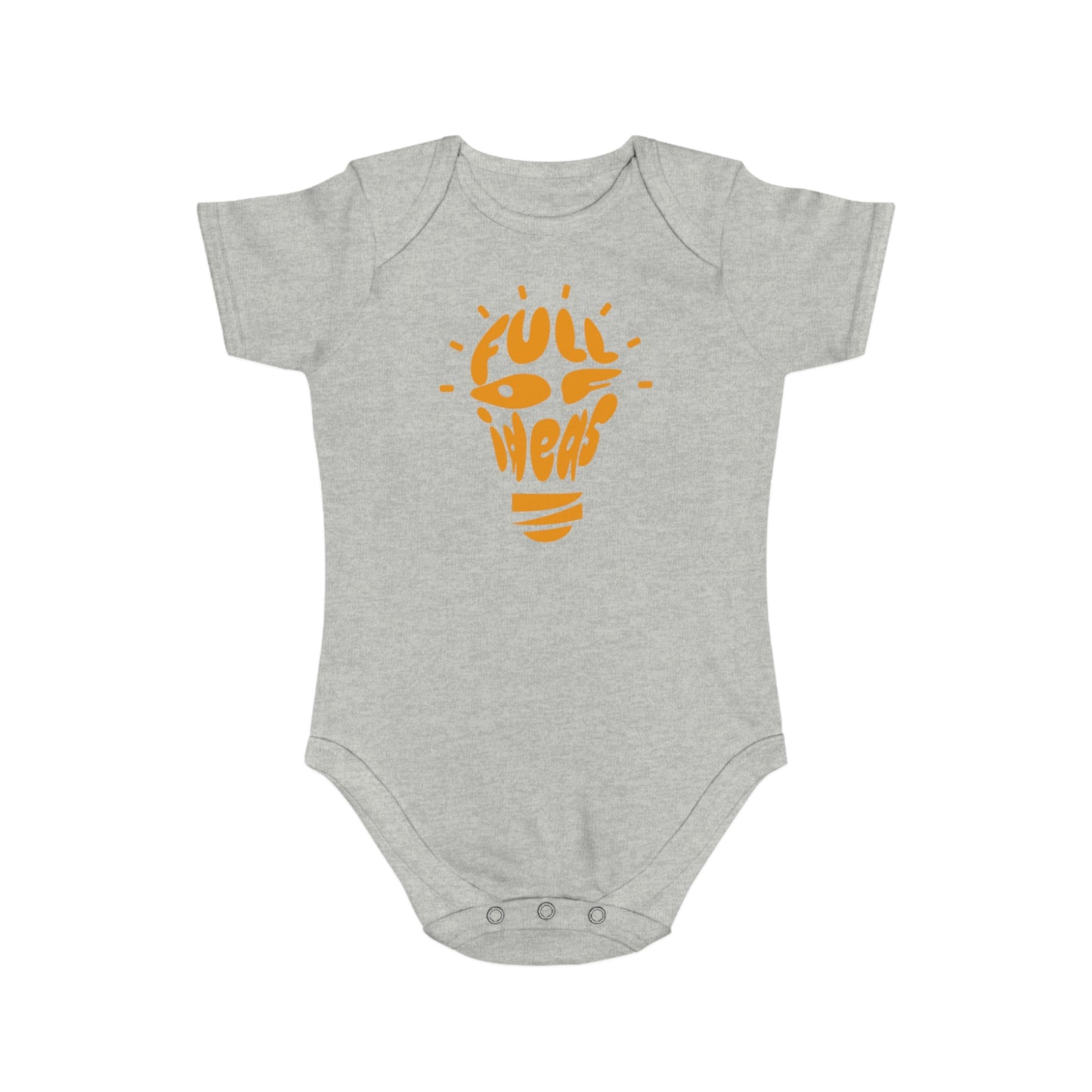Bright Ideas design baby bodysuit