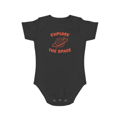 Cosmic Explorer design baby bodysuit