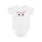 Kawaii Kitty Face design baby bodysuit