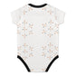 Cotton Baby Geometric Print Short Sleeve BoySuit