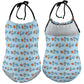 Outer Space Rocket Halter One-Piece Girls Swimsuit