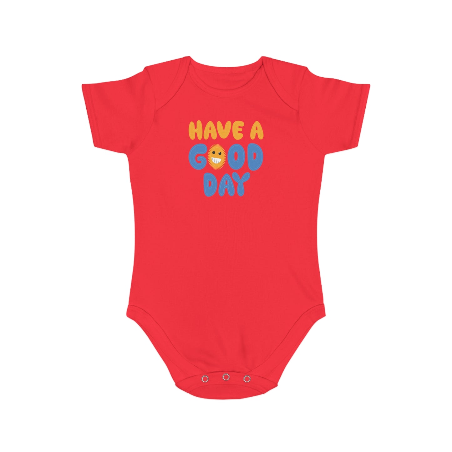 Good Day Vibes design baby bodysuit