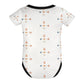 Baby Geometric Print Cotton Short Sleeve Onesie
