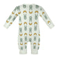 Cute Bunny & Moon Print Long Sleeve Baby Romper | 180gsm