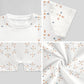 Cute Geometric Motif DTG Cotton Baby Bodysuit