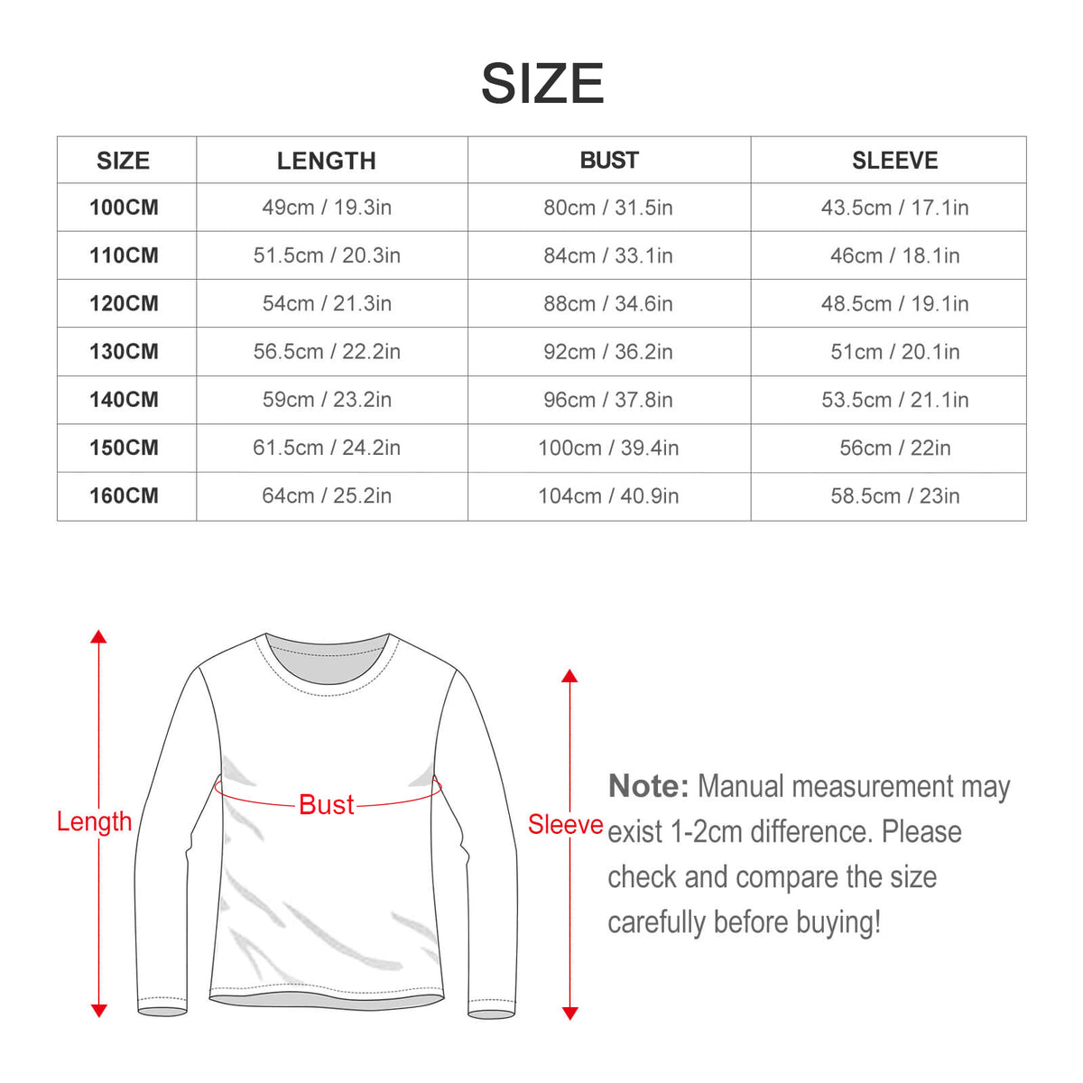 Girls' Geometric Print Long Sleeve Sleepwear Set