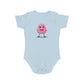 Pink Monster design baby  bodysuit
