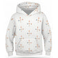 Kids' Geometric Print Hoodie No Drawstrings