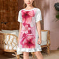 Girls' Short Sleeve Dress(All-Over Printing)