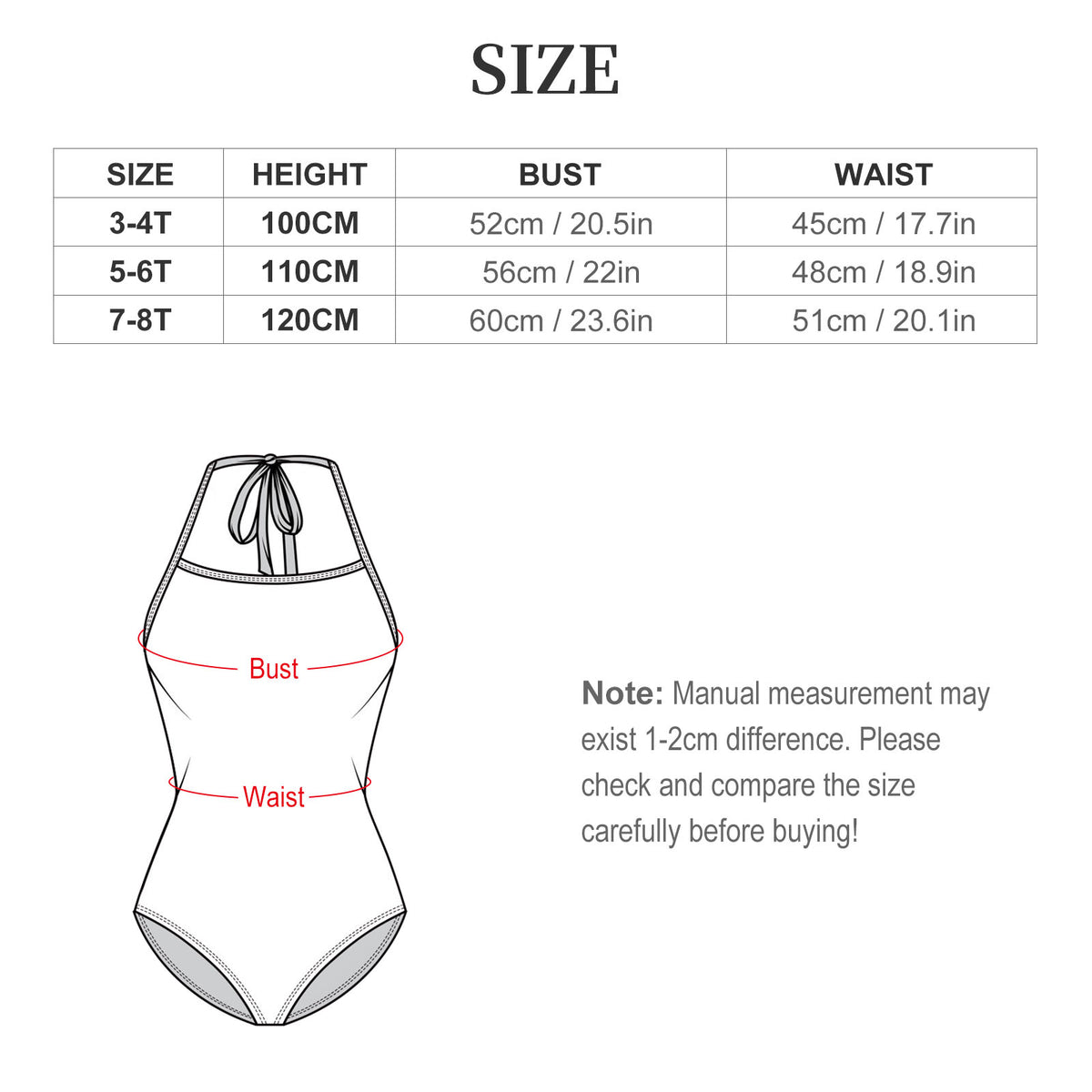 Cute Fox Print Spaghetti Strap Girls Swimsuit | AOP