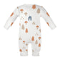 Baby Woodland Print Long Sleeve Cotton Bodysuit