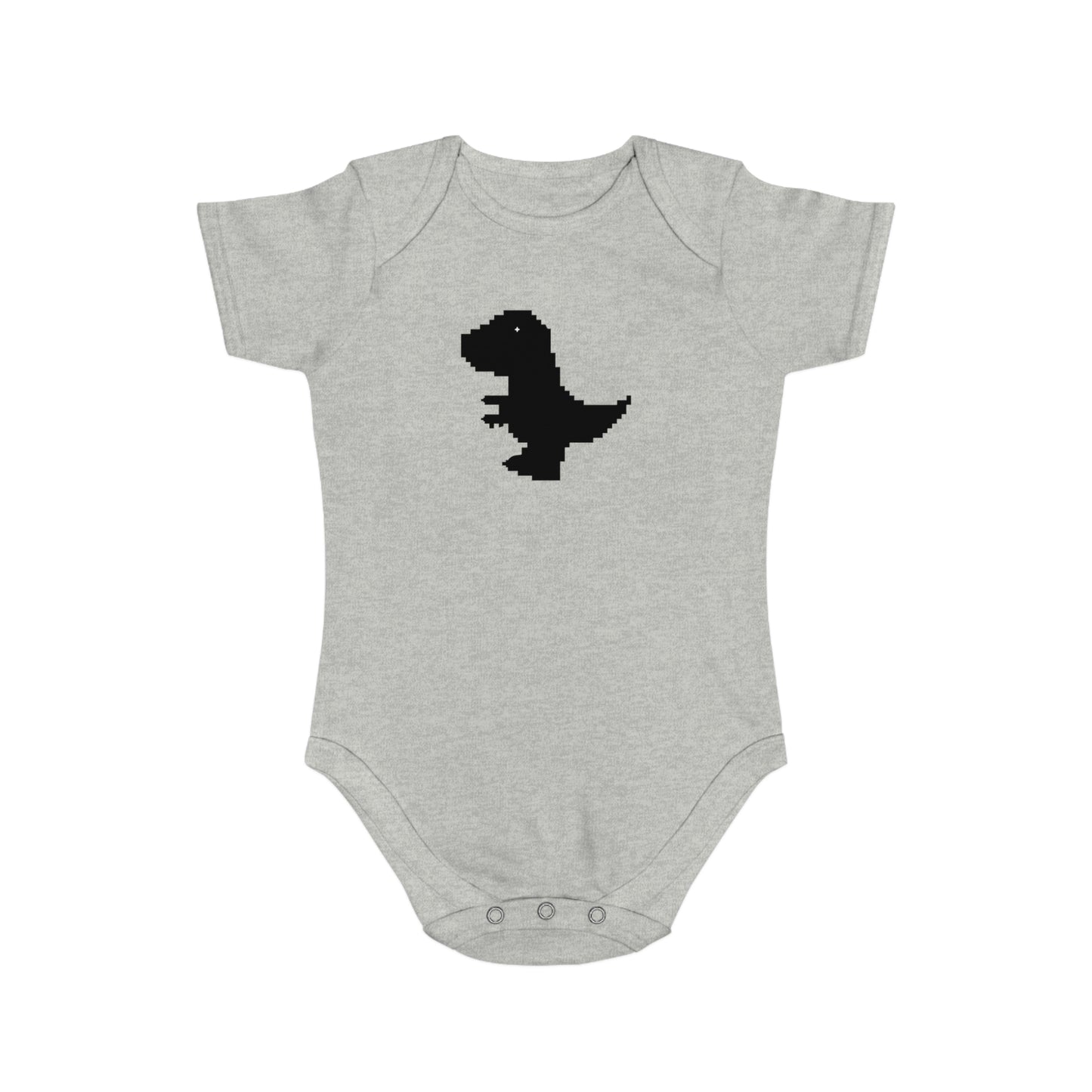 Pixel Dino design baby  bodysuit