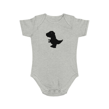 Pixel Dino design baby  bodysuit