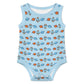 DTG Cotton Baby Sleeveless Romper | All-Over Print