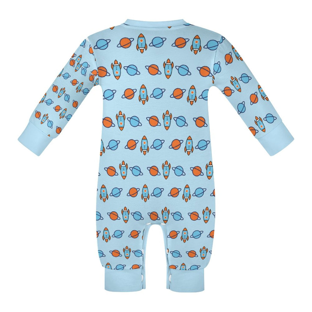 Cotton Long Sleeve Infant Bodysuit | Custom All-Over Print