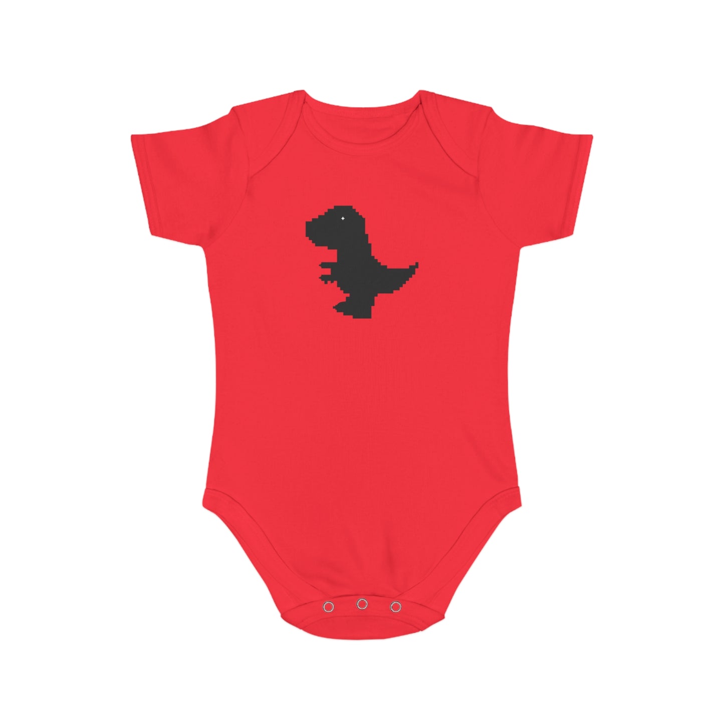 Pixel Dino design baby  bodysuit