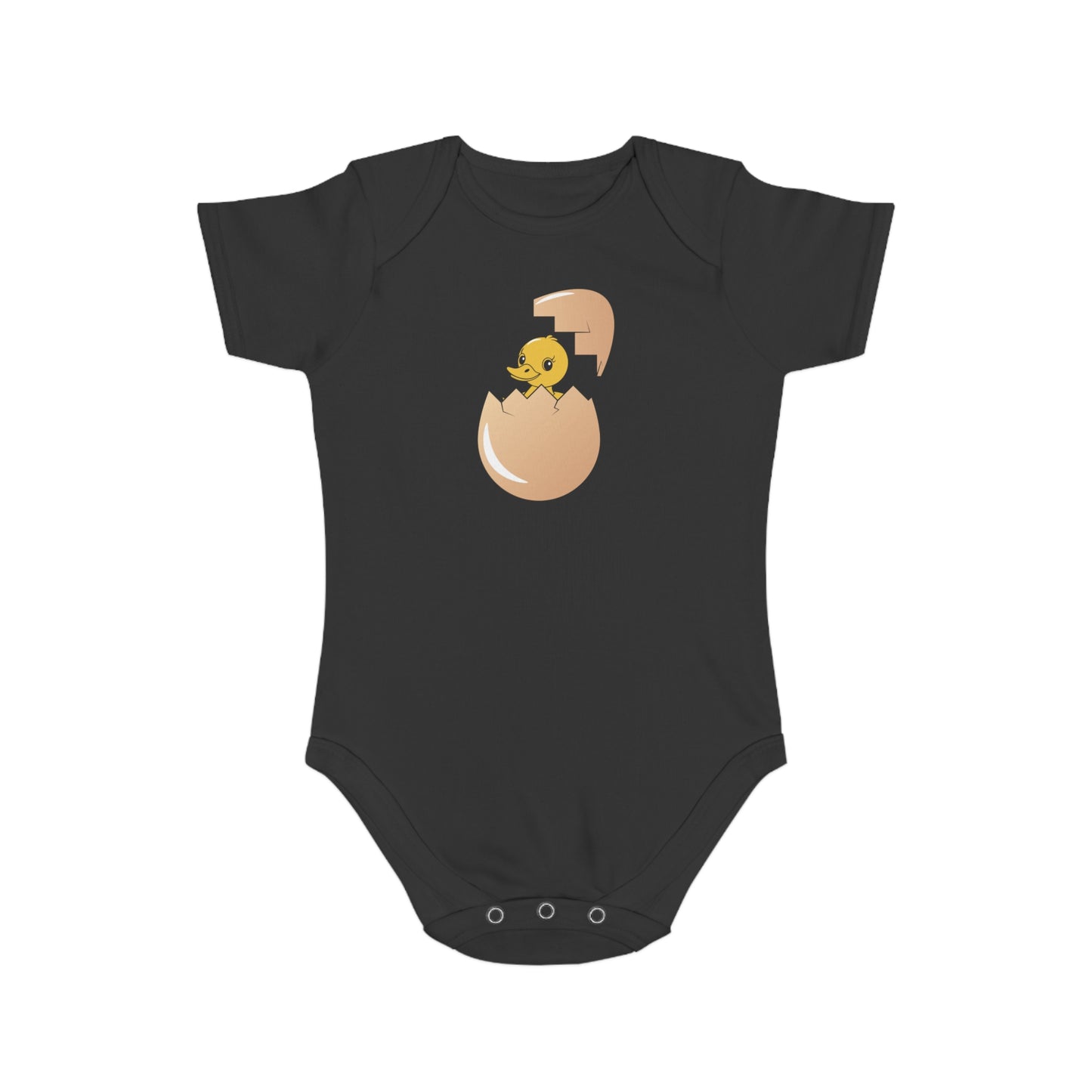 Just Hatched design baby bodysuit