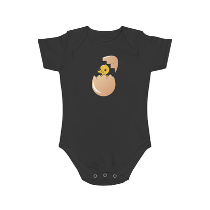 Just Hatched design baby bodysuit