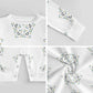 Baby Star Floral Print Full-Length Cotton Romper