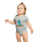 Cute Dinosaur Short Sleeve Baby Bodysuit - Perfect Gift for Baby Showers